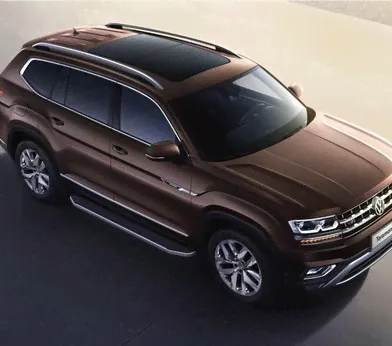 Порог-площадка "Premium" для Volkswagen Teramont (2018-) "Rival" №A193ALP.5805.1-0