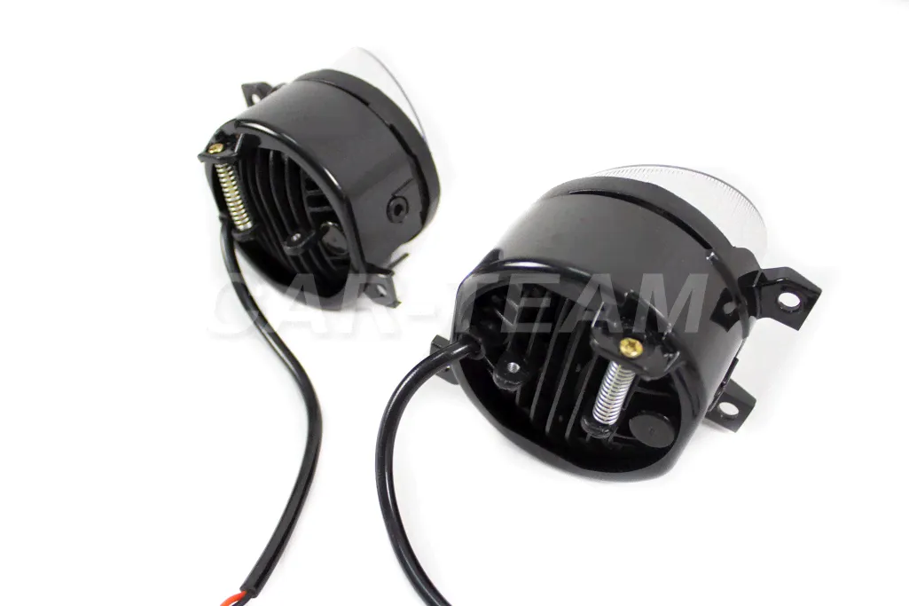 Противотуманные фары (ПТФ) линзованные "Sal-Man" Volkswagen Golf, Amarok, Jetta V, Transporter (арт. 01304) (3 диода LED 50W)-1