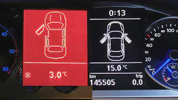 VW Passat B6 3C Instrument cluster tacho change red to black and white
