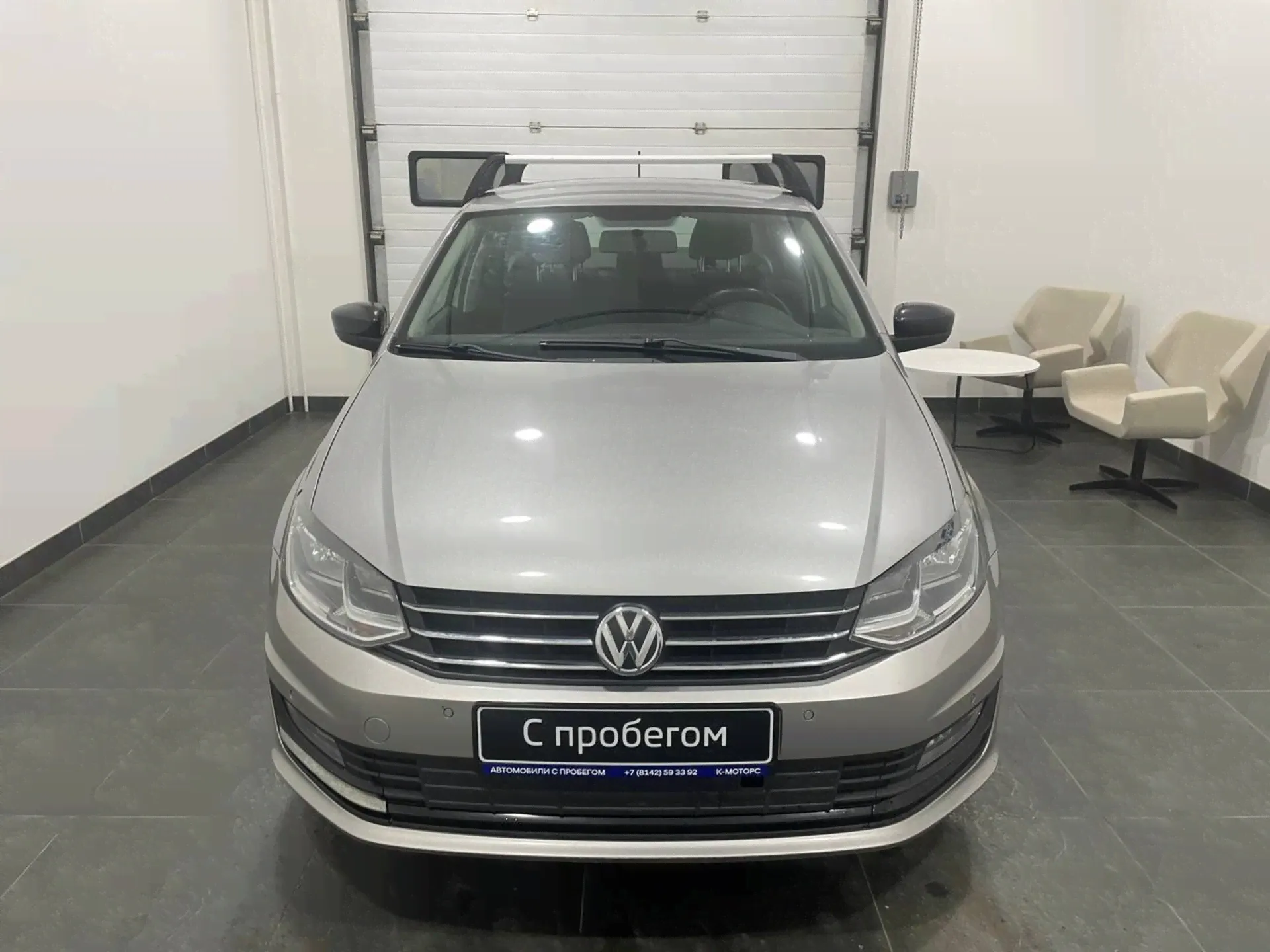 Volkswagen Polo 2020 (110 л. с.) серый-1