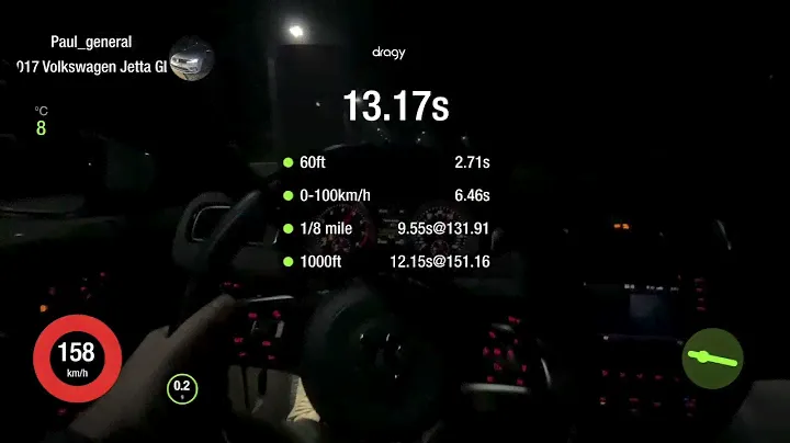 VW Jetta GLI 6 2017 0-100 100-200 Stage 1 + downpipe | DME Воронеж