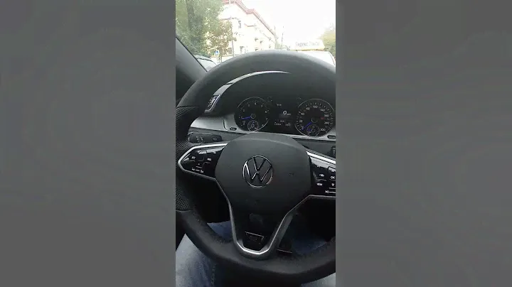 MQB руль последнего поколения в Passat CC