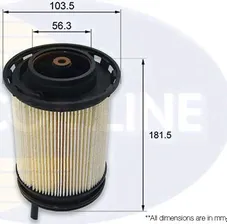 Топливный фильтр Comline для Volkswagen Touareg III 2018-2024. Артикул EFF347D