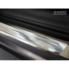 Накладки на пороги серебристые "Special Edition" Volkswagen Tiguan II (2016-)