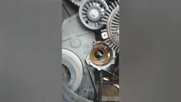 Пассат б5 1.9tdi замена помпы.