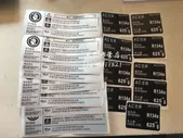 автозапчасть Новый Пассат СС Тигуан Magotan Хао жуй танка с меткой Рамка Рамка цистерны наклейки Фольксваген оригинальные Volkswagen CC