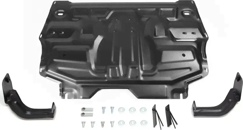 Защита АвтоБРОНЯ для картера, КПП Volkswagen Polo IV хэтчбек 2005-2009. Артикул 111.05842.1-0