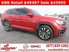 2022 Volkswagen Atlas 3.6L SEL Premium R-Line, пробег 27 км