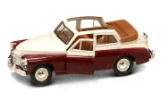 Сборная модель автомобиля Volkswagen 1600 Fastback 1967, синий металлик, 1:24, из серии Assembly Line, Maisto [39070]