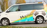 Рейлинги APS (Volkswagen T5/T6 (длинная база) Minivan 2003-->) Цвет: (Черный матовый) | 1214-БП-02