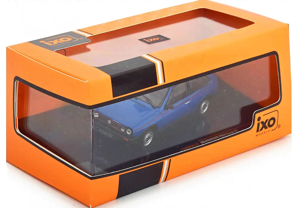 Масштабная модель 1:43 Volkswagen Polo GT 1985 синий металлик-2