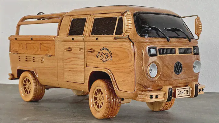 Резьба по дереву - Volkswagen Type 2 (1976) - Деревообработка