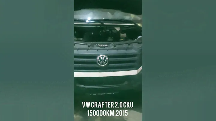 #VW Crafter 2.0 CKU,2015,150000 km, лампа давления масла,#давление масла отсутствует