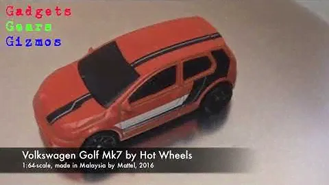DIECAST CARS | Volkswagen Golf Mk7 by Hot Wheels