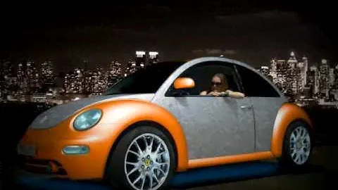 Volkswagen Beetle (Анимированное фото)