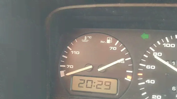 Не показывает температуру охлаждающей жидкости пассат б3 . Doesn't work coolant temperature sensor?