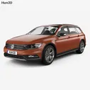 Volkswagen Passat (B8) Alltrack 2019 3D model