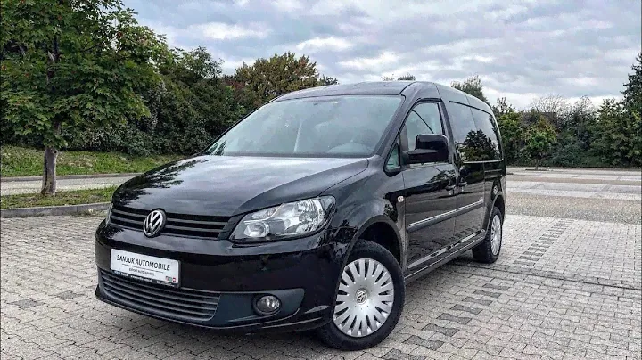 Осмотр Эксклюзивного Volkswagen Caddy Maxi Roncalli Edition 7 местный на красном салоне из Германии