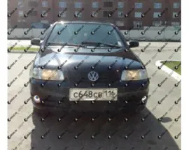 Светодиодные противотуманные фары с ангельскими глазками для Volkswagen Pointer (2004-2009)