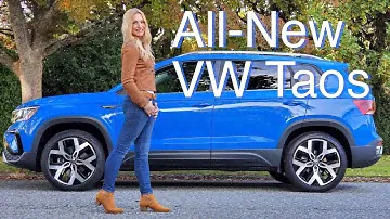Совершенно новый обзор VW Taos 2022 года // Приятный сюрприз, но $$$