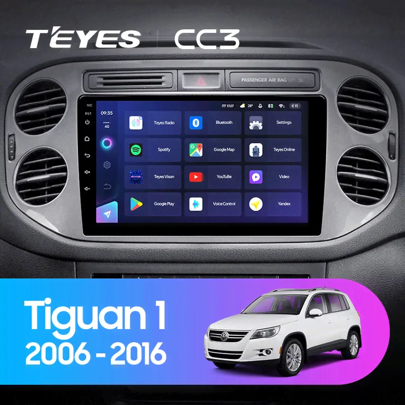 Teyes CC3 Volkswagen Tiguan 2008-2016 CC3-3056
