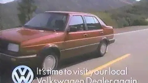 1989 Volkswagen Jetta Commercial