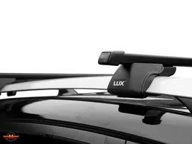 Багажник на крышу для Volkswagen Passat B6 (2005-2010) универсал | на рейлинги | LUX Классик и LUX Элегант
