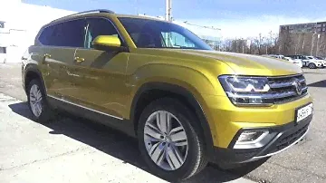 2018 Volkswagen Teramont (Atlas). Обзор (интерьер, экстерьер, двигатель).