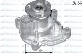 Помпа (водяной насос) Dolz для Volkswagen Polo V 2009-2024. Артикул A218