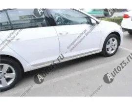 Хромированные накладки на двери Volkswagen Golf 7 2013+