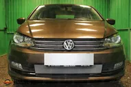 VOLKSWAGEN POLO 2015-2020г.в. (V рестайлинг) - Защита радиатора СТАНДАРТ
