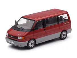 Масштабная модель Volkswagen Multivan Allstar T4 1990 красный лучшая цена!
