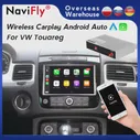 🛍 Беспроводной Apple CarPlay для VW Volkswagen Touareg RNS850 2011 2012 -2017 Car Play Android Авто Siri телефон камера Mirror-Link