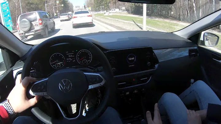 От первого лица за рулем нового VW Polo лифтбек 2021 (1.6 АТ). Поедем и поговорим.