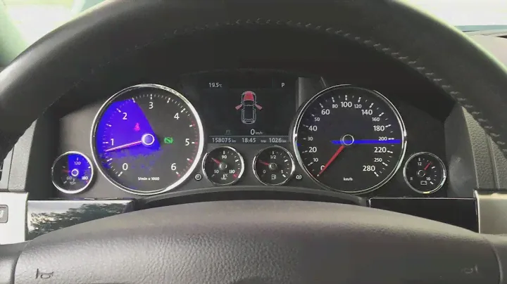 Диагностика VW Touareg. Комплектация мечты !