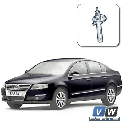 Амортизатор передний на Volkswagen Passat B6 - замена-0