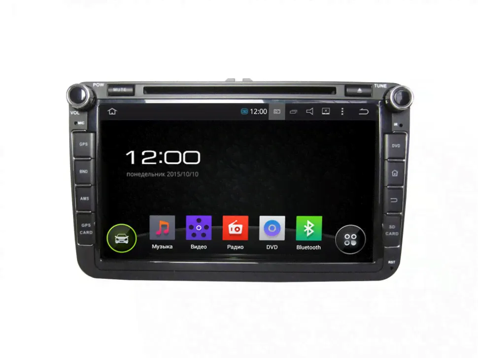 Штатная магнитола FarCar S130 для Skoda, Volkswagen на Android 5.1.1 (R370)-0