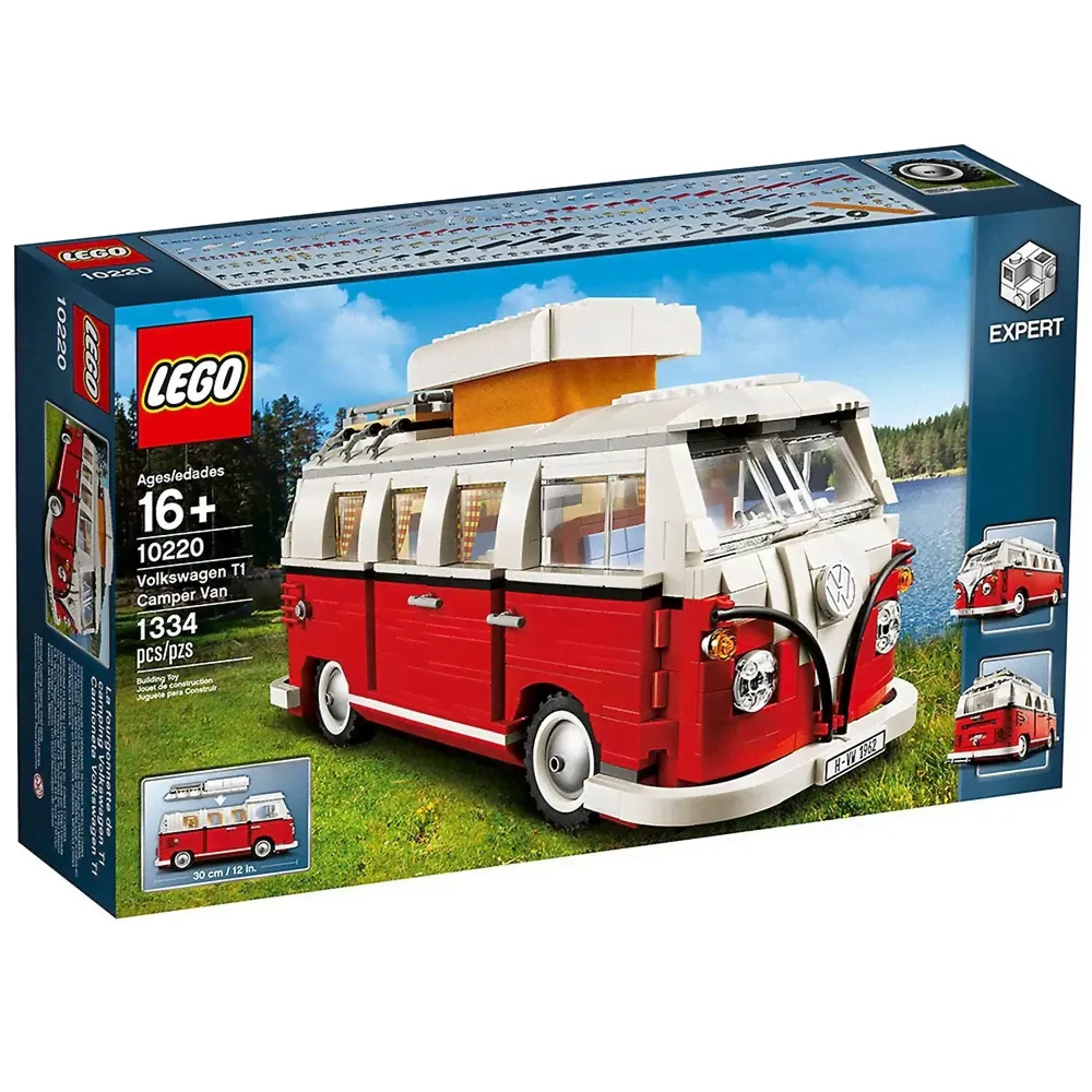 Конструктор LEGO Creator 10220 Volkswagen T1 Camper Van Building Kit-0