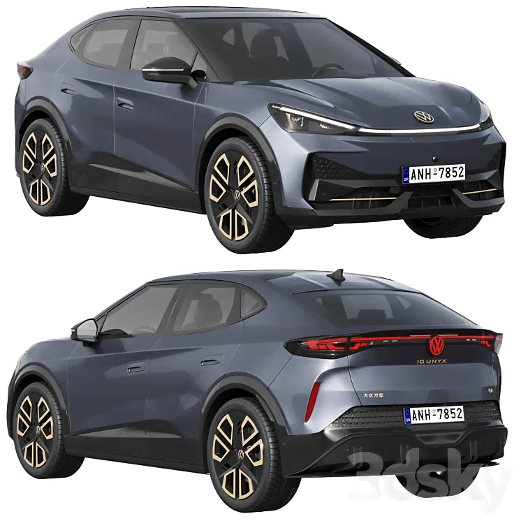 Volkswagen ID.Unyx - Транспорт - 3D модель-3
