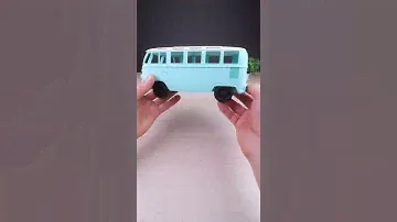 3D Printed Volkswagen Bus - VW T1 Model from 70s