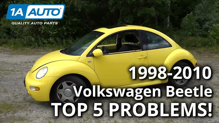 Топ-5 проблем Volkswagen New Beetle Coupe 1998-2010 гг. 1-го поколения