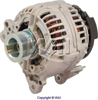 Генератор WAI для Volkswagen Transporter T5 2009-2015. Артикул 11425N-2