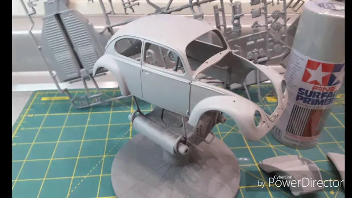 VW 1300 Beetle 1966 1/24 Tamiya #1 Step by step