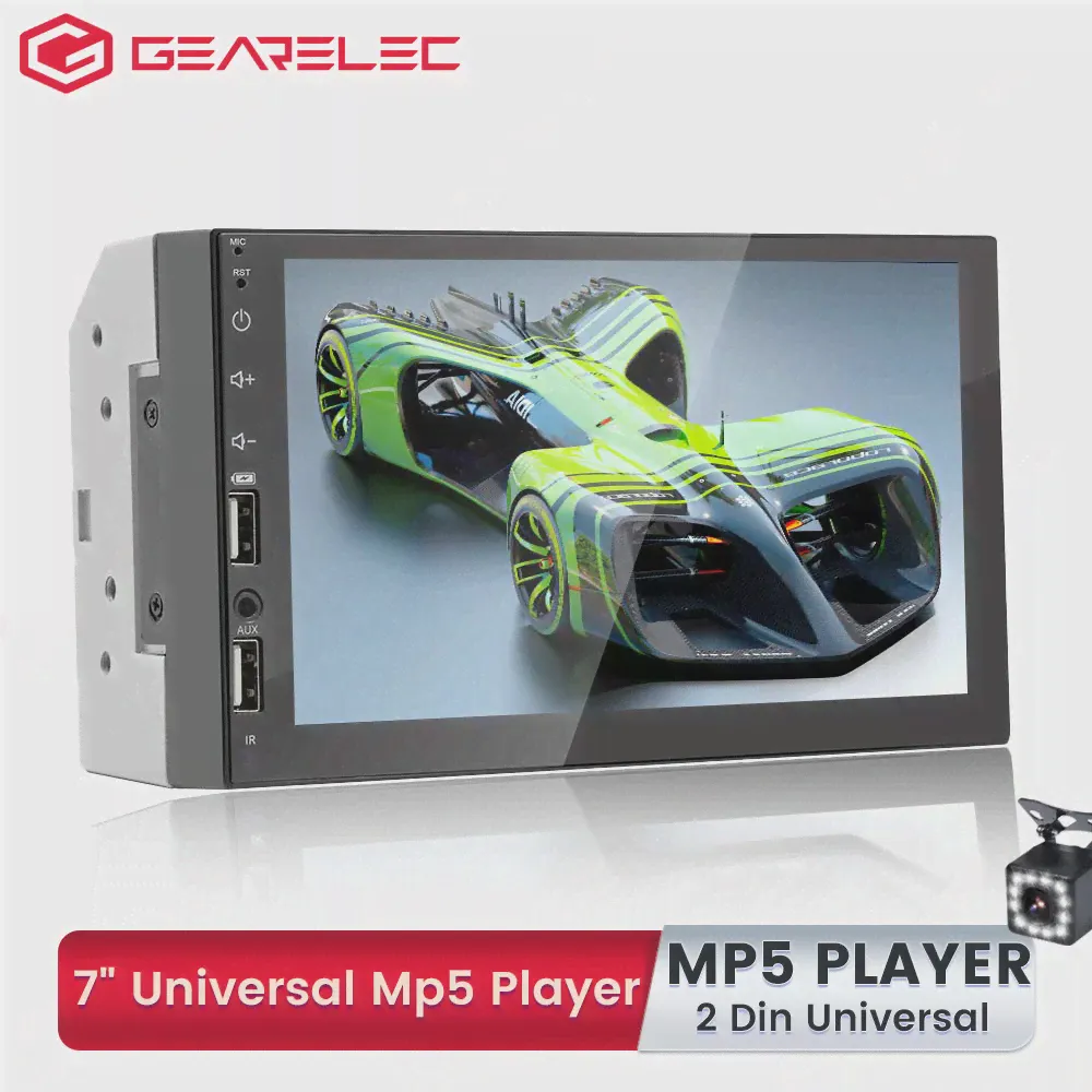 Автомагнитола Gearelec 2 din, мультимедийный MP5-плеер 7 дюймов с радио, FM, AUX, для Volkswagen, Hyundai, Nissan, Kia, Toyota (art.: 3920c02052f6f)-3