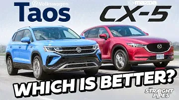 Обзор VW Taos и Mazda CX-5 2022 года — ЛУЧШИЕ ДОСТУПНЫЕ РОСКОШНЫЕ внедорожники