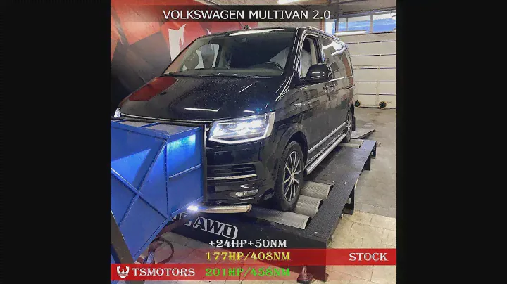 #ЧипТюнинг #Volkswagen #Multivan 2019 гв 2.0 BiTDI.