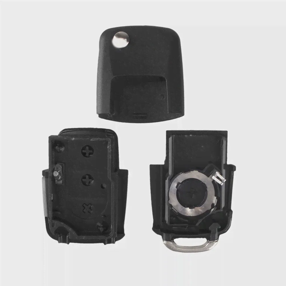 🛍 KEYYOU 3 + 1 4 кнопки дистанционный флип-Переключаемый ключ оболочка для VW Volkswagen Golf Polo MK4 Touran Bora