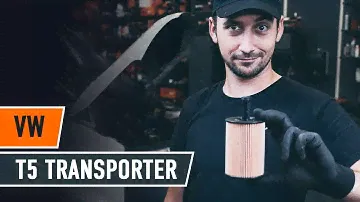 Jak wymienić filtr oleju i oleje silnikowe w VW T5 TRANSPORTER Van [PORADNIK AUTODOC]