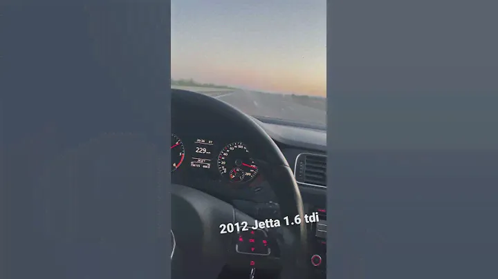 2012 jetta 1.6 tdi top speed