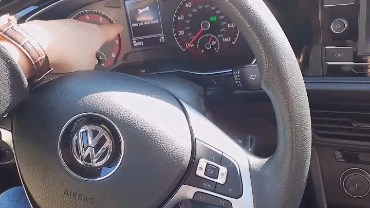 Как сбросить  межсервисный интервал на фольксваген джетта?   VW Jetta service reset